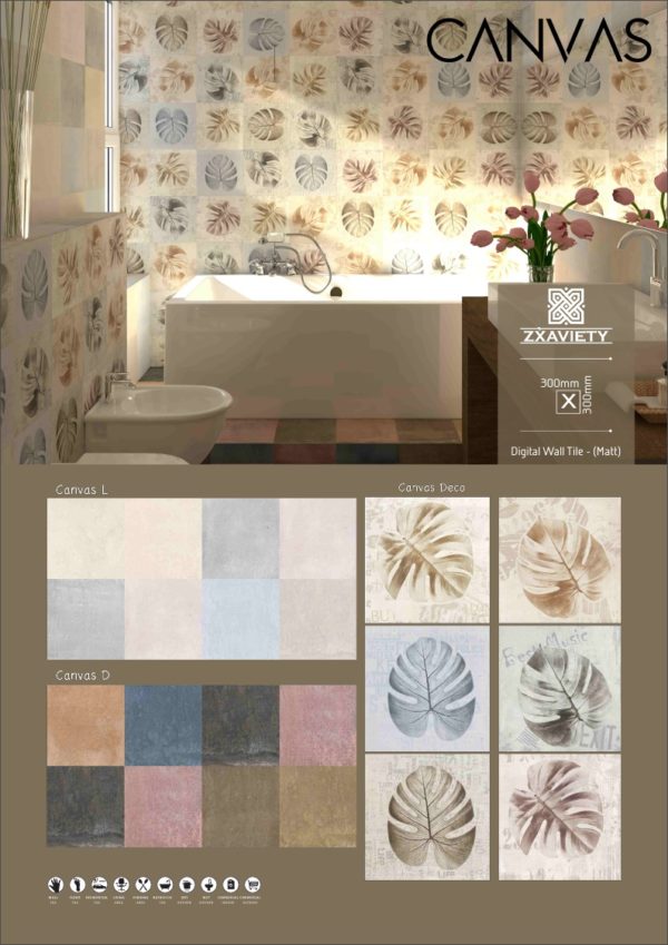 Canvas Digital wall tile